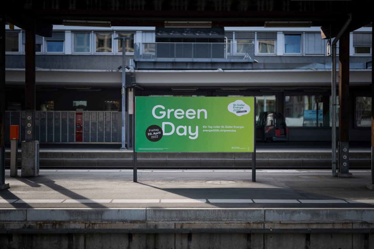 Am Green Day zeigten Partnerinnen und Partner des Energiekonzepts, mit welchen Projekten sie zu den Energiezielen beitragen.
