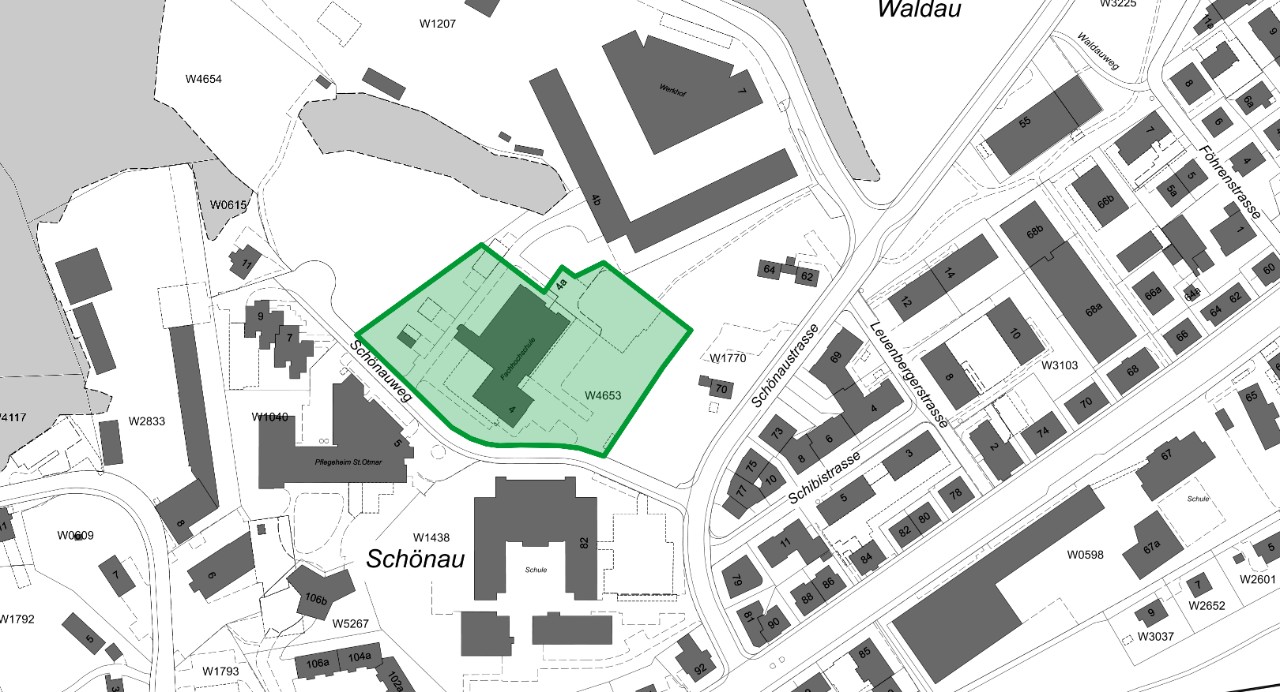 Das Staatsarchiv erhält ein neues Zuhause in der Waldau im St.Galler Lachenquartier. Die bisherigen drei Räumlichkeiten werden an einem Standort zusammengefasst. Die Stimmbevölkerung hat dem Neubau mit über 70 Prozent zugestimmt.  