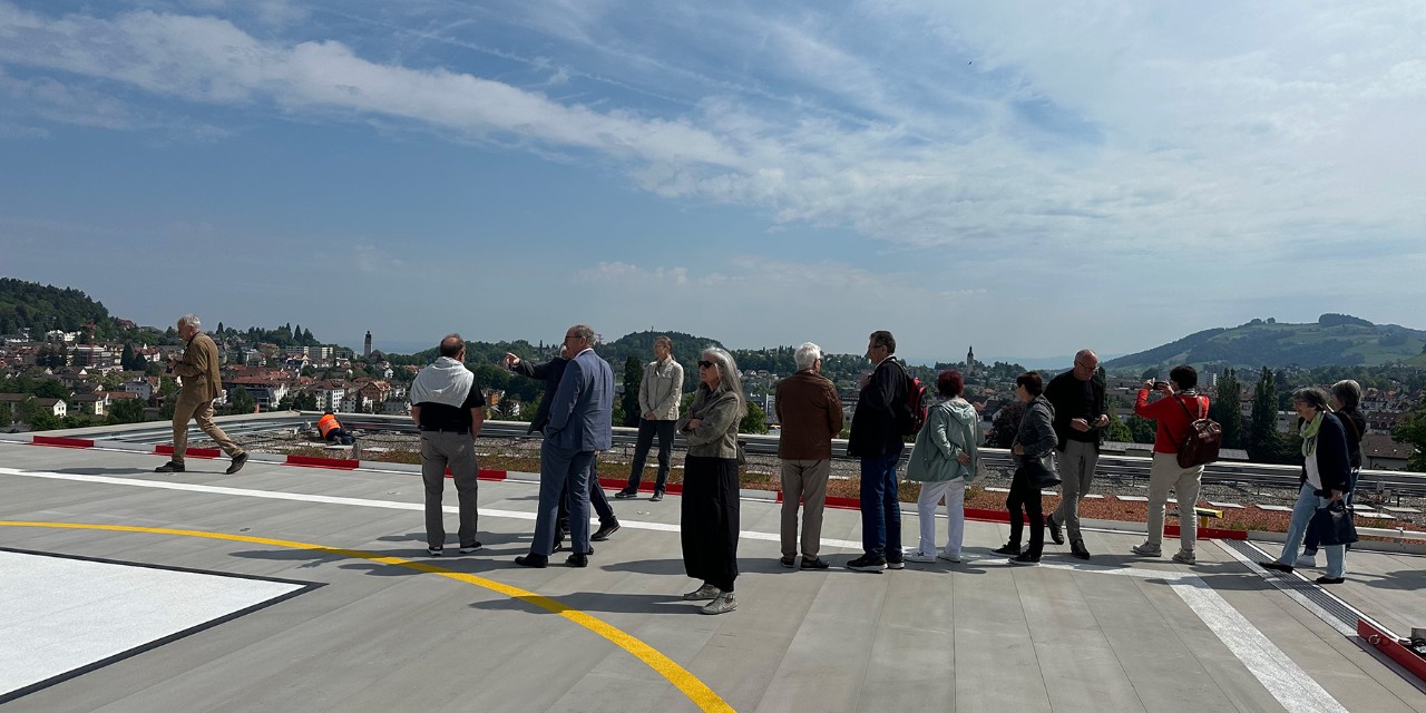 Besuch des Ostschweizer Kinderspitals im Rahmen des Pensioniertenanlasses