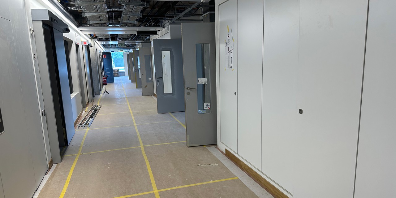 Im Neubau des Ostschweizer Kinderspitals