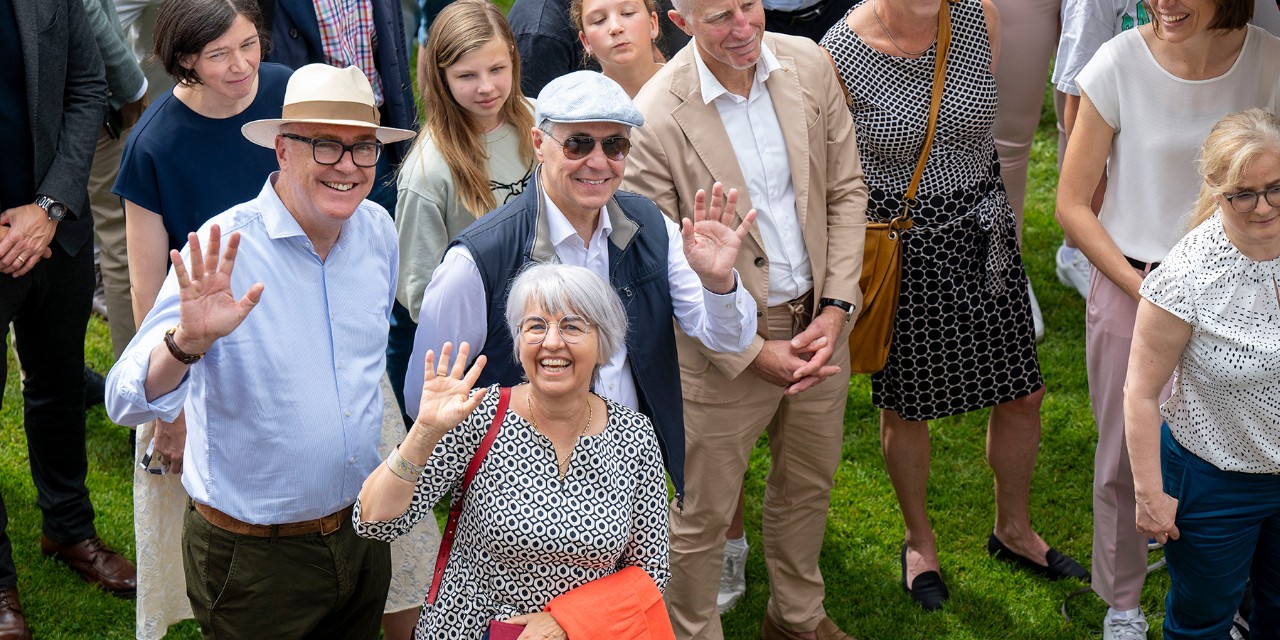 Der Bundesrat im Austausch mit der St.Galler Bevölkerung.