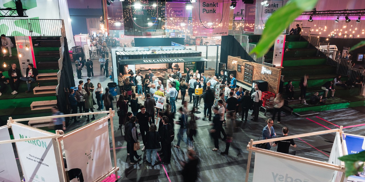 Die St.Gallen Area am START Summit 2025 bot die Möglichkeit für Austausch zwischen den Teilnehmenden und für strategische Gespräche, um das regionale Startup-Ökosystem weiter zu stärken.