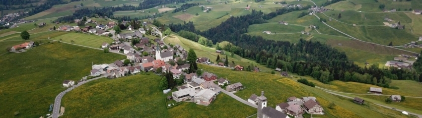 Die Gemeindelandschaft ist im Wandel – das Dorf Hemberg gehört nun zur neuen politischen Gemeinde Neckertal 