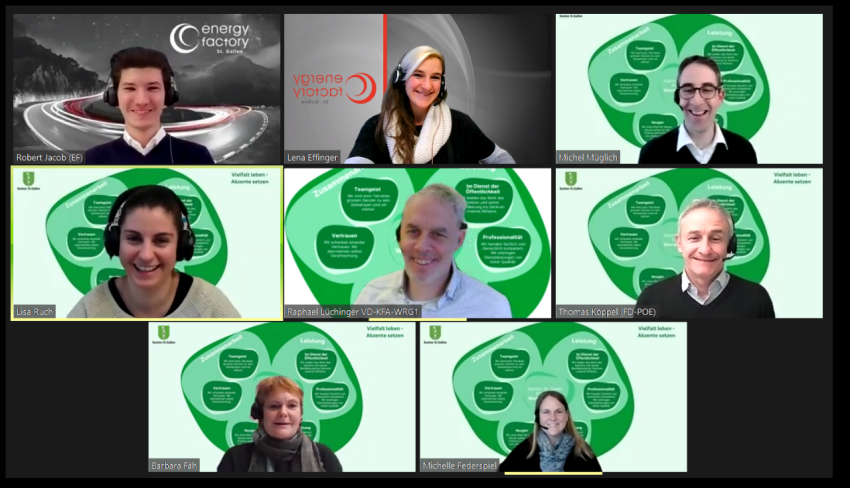 Printscreen vom Digital-Workshop im Dezember