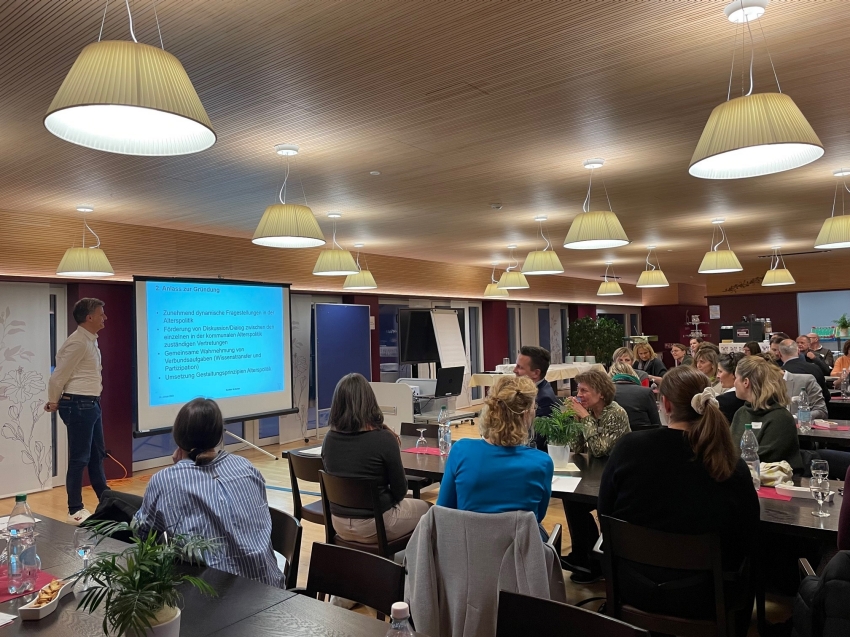 Kick-off-Workshop «Netzwerk kommunale Altersverantwortliche» im Januar 2023. Bild: DI.
